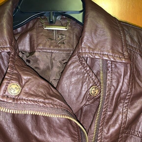 NWOT F2 brown jacket - Picture 3 of 4
